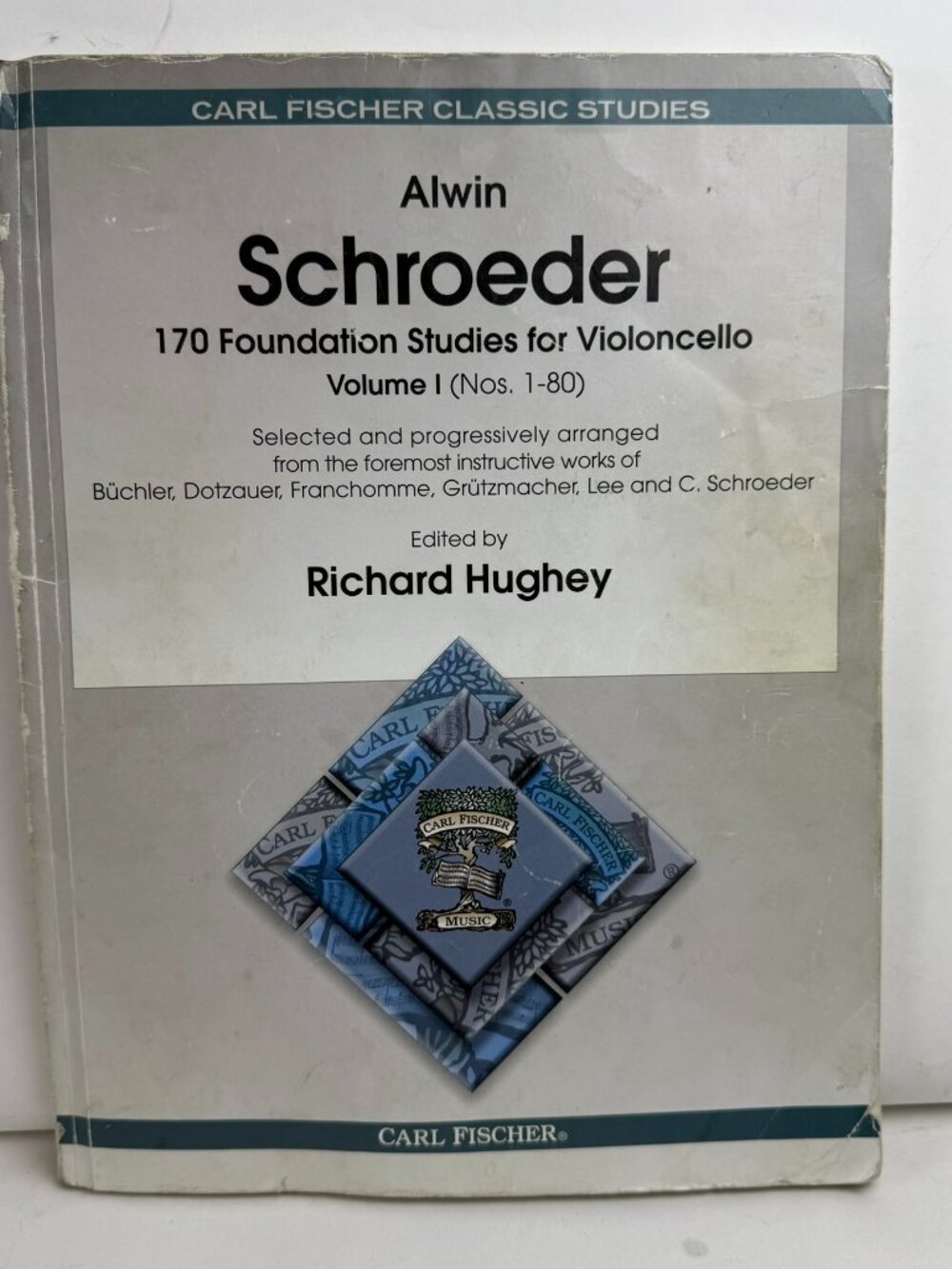 Alwin Schroeder 170 Foundation Studies Violoncello Vol 1 Cello Book 0825802621